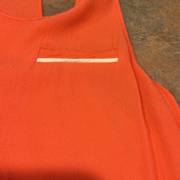 Prabal Gurung Racerback Textured Tank Coral - Picture 7 of 7
